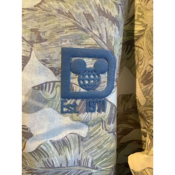 New Men's Disney World Spirit Jersey Linen Cotton Blend Size XL - Picture 4 of 11